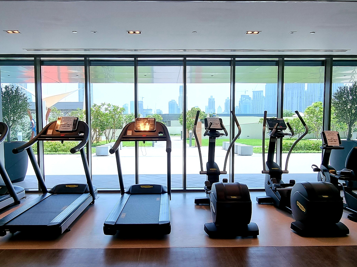 Fitnesscenter mit den modernsten Geräten von TechnoGym